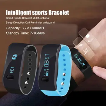Smart Sports Bracelet Multifunctional Multiple Languages Sleep Detection Call Reminder Wristband 0.91inch OLED
Smart Sports Bracelet Multifunctional Multiple Languages Sleep Detection Call Reminder Wristband 0.91inch OLED
