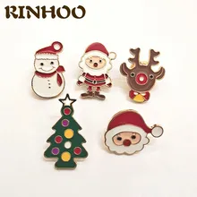 Merry Christmas Brooches Cute Santa Claus Snowman Christmas Tree Elk Enamel Badge Small Brooch Pins Fashion Jewelry Xmas Gifts 
Merry Christmas Brooches Cute Santa Claus Snowman Christmas Tree Elk Enamel Badge Small Brooch Pins Fashion Jewelry Xmas Gifts