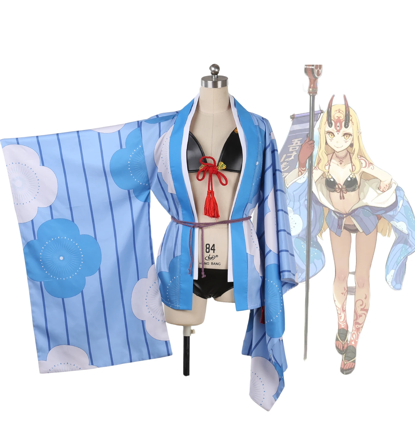 

Fate Grand Order FGO Ibaraki Doji Swimsuit Cosplay Costume Carnival Halloween Costume Cosplay Custom Made