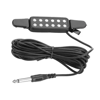 12 Hole Clip On Sound Pickup Microphone Wire Amplifier Speaker For Acoustic Electric Guitar Transducer Guitar Accessories
12 Hole Clip On Sound Pickup Microphone Wire Amplifier Speaker For Acoustic Electric Guitar Transducer Guitar Accessories