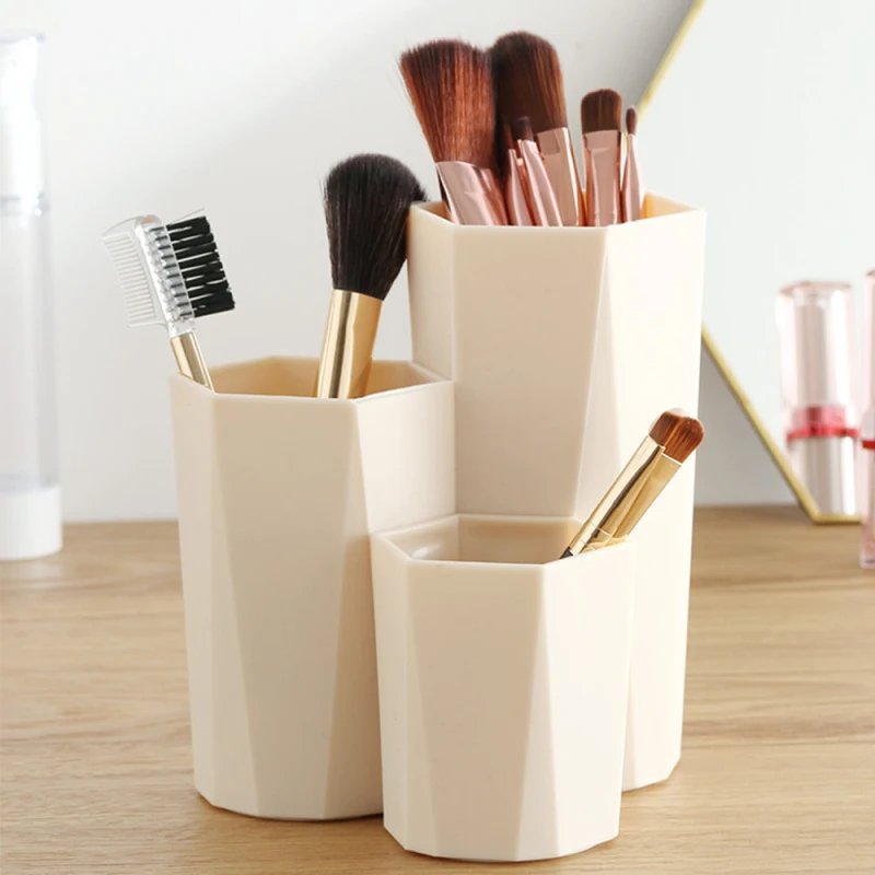 3 Lattices Cosmetic Make-up Brush Storage Box Makeup Nail Polish Cosmetic Holder Make Up Tools Pen Holder Rack Table Organizer
3 Lattices Cosmetic Make-up Brush Storage Box Makeup Nail Polish Cosmetic Holder Make Up Tools Pen Holder Rack Table Organizer