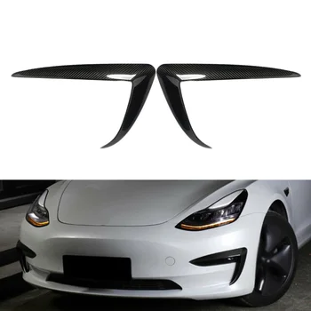 Car Eyebrow Cover Trim Carbon Fiber Style Front For Tesla 3 2017-2020 1 pair
Car Eyebrow Cover Trim Carbon Fiber Style Front For Tesla 3 2017-2020 1 pair