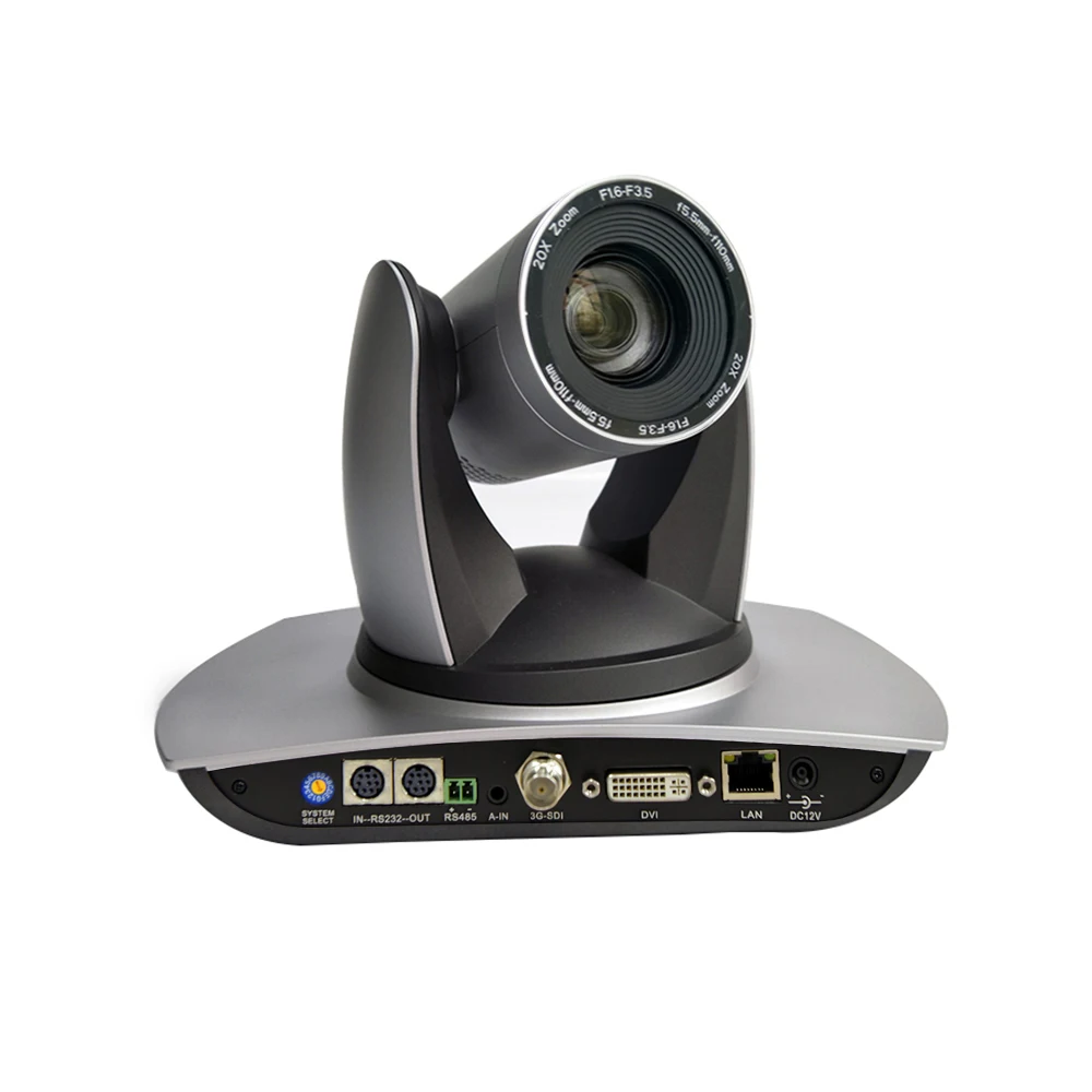 1080P 60fps PTZ DVI/SDI IP Камера 20x зум для конференц связи Системы и 5 дюймов ЖК дисплей