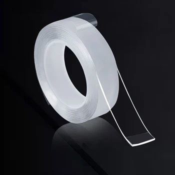 1/2/3/5M Adhesive Multipurpose Reusable Double-Sided Nano-Adhesive Tape No Trace Washed Magic Glue Loop Disks Tie Glue Bathroom
1/2/3/5M Adhesive Multipurpose Reusable Double-Sided Nano-Adhesive Tape No Trace Washed Magic Glue Loop Disks Tie Glue Bathroom