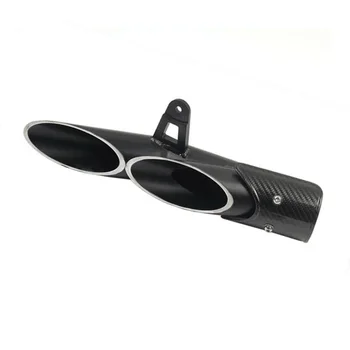 51mm/2in Universal Dual Outlet Exhaust Muffler Tail Pipe Slip For Suzuki GSXR600 GSXR750 For Most Motorcycles/dirt Bike/scooter
51mm/2in Universal Dual Outlet Exhaust Muffler Tail Pipe Slip For Suzuki GSXR600 GSXR750 For Most Motorcycles/dirt Bike/scooter