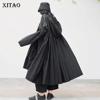 XITAO Plus Size Trench Women Fashion Pleated Wide Waist Hooded Collar Small Fresh Minority 2020 Spring Casual Coat DMY3218
XITAO Plus Size Trench Women Fashion Pleated Wide Waist Hooded Collar Small Fresh Minority 2020 Spring Casual Coat DMY3218