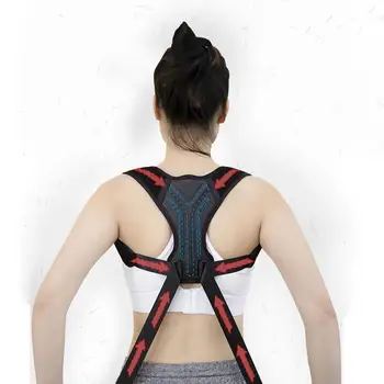 Upper Back Posture Corrector Posture Clavicle Support Corrector Back Straight Shoulders Brace Strap Correctpor Health Care
Upper Back Posture Corrector Posture Clavicle Support Corrector Back Straight Shoulders Brace Strap Correctpor Health Care