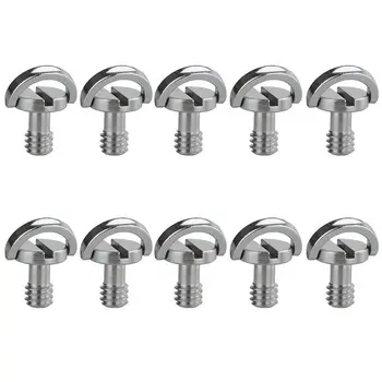 10x D-Ring 1/4inch Mounting Mount Screw Thread for Camera Tripod Monopod Quick Release QR
10x D-Ring 1/4inch Mounting Mount Screw Thread for Camera Tripod Monopod Quick Release QR