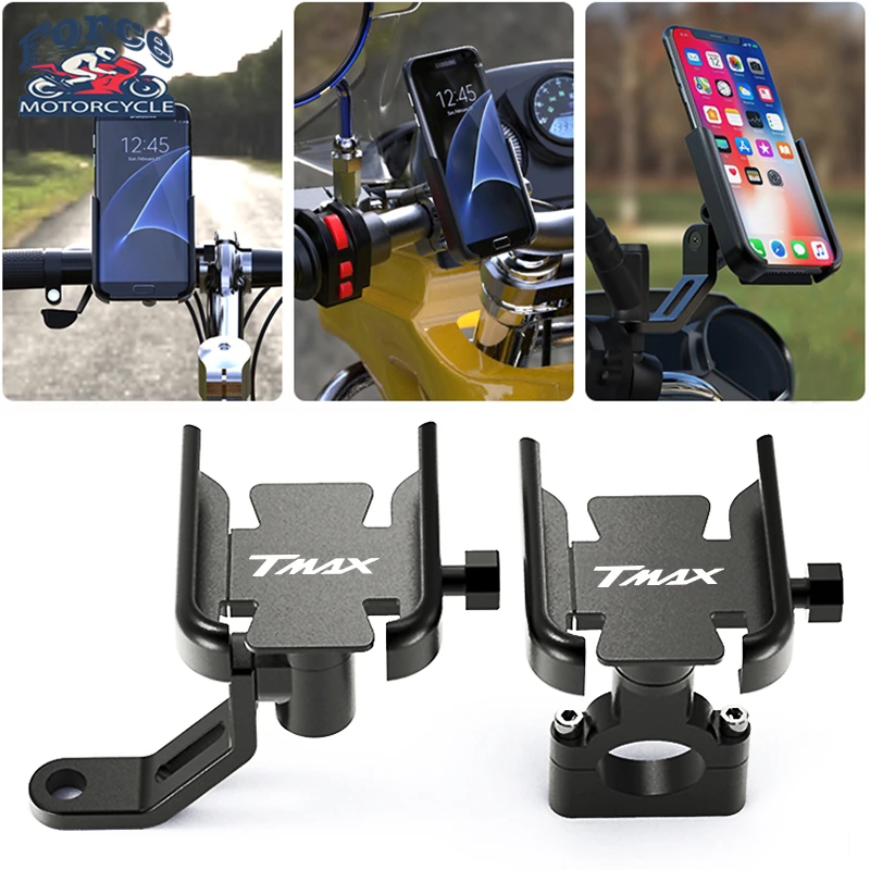 

For YAMAHA TMAX530 TMAX500 TMAX T-MAX 500 530 DX/SX XP530 T-MAX530 Motorcycle handlebar Mobile Phone Holder GPS stand bracket