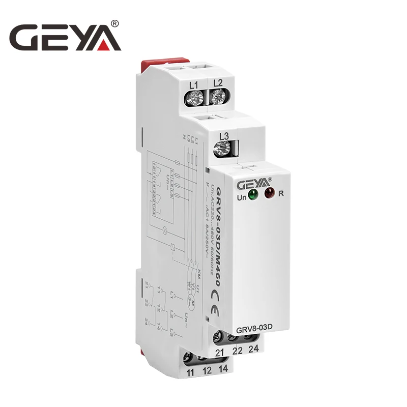 Free Shipping GEYA GRV8-03 Phase Sequence Relay 1SPDT OR 2SPDT 8A 10A Elevator Relay Phase Failure Protection
Free Shipping GEYA GRV8-03 Phase Sequence Relay 1SPDT OR 2SPDT 8A 10A Elevator Relay Phase Failure Protection