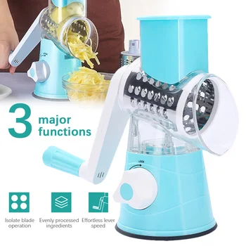 Manual Vegetable Cutter Slicer Kitchen grater Kitchen Gadgets Accessories Multifunctional Round Mandoline Slicer Potato Cheese
Manual Vegetable Cutter Slicer Kitchen grater Kitchen Gadgets Accessories Multifunctional Round Mandoline Slicer Potato Cheese