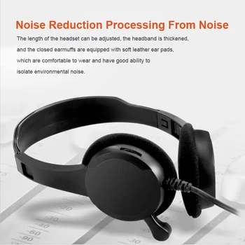 Over-ear For Smartphones Earphones Wired Notebook 3.5mm With Microphone Computer Headphones Integrated Headset Computer Headset
Over-ear For Smartphones Earphones Wired Notebook 3.5mm With Microphone Computer Headphones Integrated Headset Computer Headset