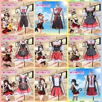 Cosplay Costume Love Live SunShine Aqours Mijyuku Clothing Bremen Band Adult Women Dress Ruffles Skirt Halloween Carnival
Cosplay Costume Love Live SunShine Aqours Mijyuku Clothing Bremen Band Adult Women Dress Ruffles Skirt Halloween Carnival