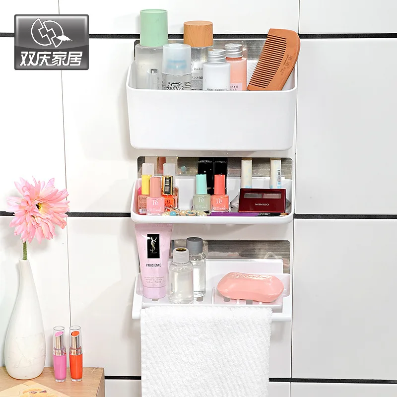 Shuang Qing Home Reside Multifunctional Shelf Bathroom Wall Hanging Storage Box Toilet Washbasin 3 Pieces 5055
Shuang Qing Home Reside Multifunctional Shelf Bathroom Wall Hanging Storage Box Toilet Washbasin 3 Pieces 5055