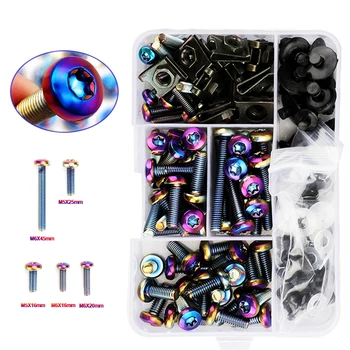Universal CNC Motorcycle Fairing screws Bolt outer Hexangular Screw Nut For Honda CB125R CBR900RR XADV 750 X-11 CBR250R VFR 1200
Universal CNC Motorcycle Fairing screws Bolt outer Hexangular Screw Nut For Honda CB125R CBR900RR XADV 750 X-11 CBR250R VFR 1200