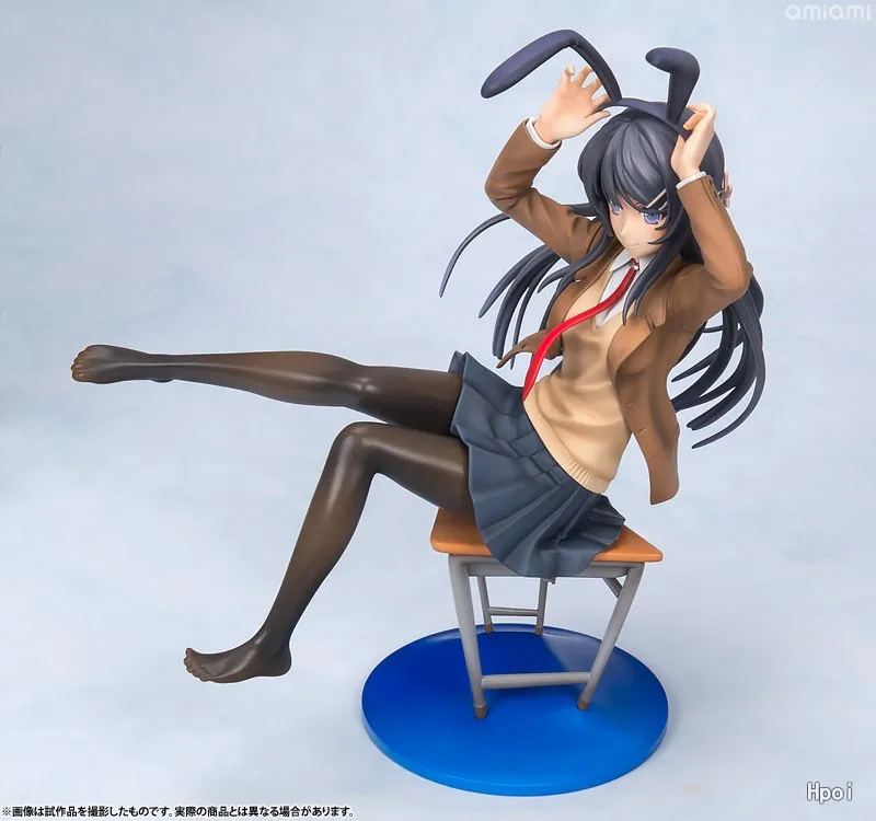 GZTZMY Rascal Does Not Dream of Senpai Sakurajima Mai PVC Action Figure Anime Sexy Girl Figure Model Toys Bunny Girl GZTZMY Rascal Does Not Dream of Senpai Sakurajima Mai PVC Action Figure Anime Sexy Girl Figure Model Toys Bunny Girl