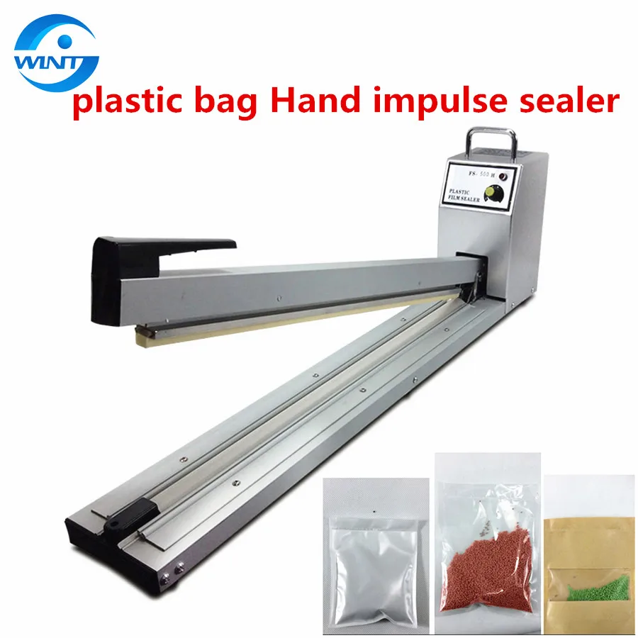 

Free Shipping Impulse Sealer Plastic Film Foil Bags Impulse Sealing Machine Size 500mm 600mm 700mm 800mm 900mm 1000mm For Option