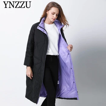 2019 Winter Women Oversize Down coat Long Casual High collar Warm Female Down coat Fashion Loose Long Sleeve Outwear YNZZU 9O066
2019 Winter Women Oversize Down coat Long Casual High collar Warm Female Down coat Fashion Loose Long Sleeve Outwear YNZZU 9O066
