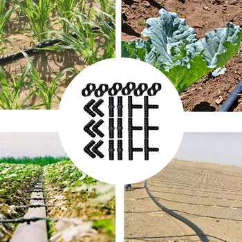 24 Pieces Drip Irrigation Fittings Kit Tees Couplings Elbows Tubing End Closure Barded Connectors
24 Pieces Drip Irrigation Fittings Kit Tees Couplings Elbows Tubing End Closure Barded Connectors