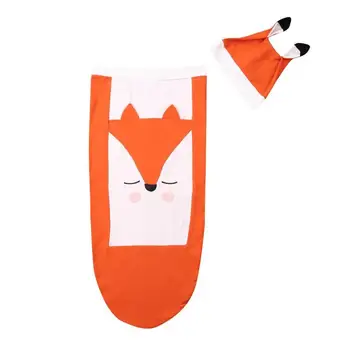 Orange Lovely Baby Sleeping Bag with Hat Cotton Cartoon Fox Shaped Spring Autumn Boys Girls Clothes Set Newborn Bedding
Orange Lovely Baby Sleeping Bag with Hat Cotton Cartoon Fox Shaped Spring Autumn Boys Girls Clothes Set Newborn Bedding