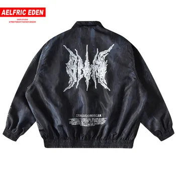 Aelfric Eden Hip Hop Tie Dye Cargo Jackets Men Harajuku Letter Print Tops Fashion Baseball Jacket Casual Cotton Coats Streetwear
Aelfric Eden Hip Hop Tie Dye Cargo Jackets Men Harajuku Letter Print Tops Fashion Baseball Jacket Casual Cotton Coats Streetwear