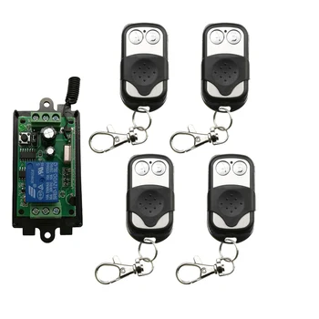 DC 9V 12V 24V Wireless Remote Control Switch Remote Power Switch Radio Relay 1CH 10A Receiver + 2CH Transmitter
DC 9V 12V 24V Wireless Remote Control Switch Remote Power Switch Radio Relay 1CH 10A Receiver + 2CH Transmitter