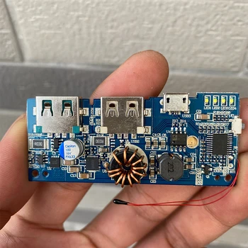 QC 3.0 Quick Charging Board Dual USB 5V 6V 9V 12V Fast Charger Module for Li-ion Lithium 18650 Battery DIY Mobile Power bank
QC 3.0 Quick Charging Board Dual USB 5V 6V 9V 12V Fast Charger Module for Li-ion Lithium 18650 Battery DIY Mobile Power bank