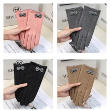 New Elegant Women'S Winter Gloves Thermal Windproof Cashmere Touch Screen Gloves Outdoor Driving Bicycle Cycling Gloves Girl
New Elegant Women'S Winter Gloves Thermal Windproof Cashmere Touch Screen Gloves Outdoor Driving Bicycle Cycling Gloves Girl