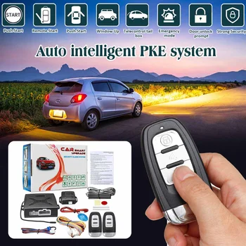 Universal Car PKE Induction Burglar Alarm System Protection Auto Remote Central Car Security System Kit With 2 Remote Control
Universal Car PKE Induction Burglar Alarm System Protection Auto Remote Central Car Security System Kit With 2 Remote Control