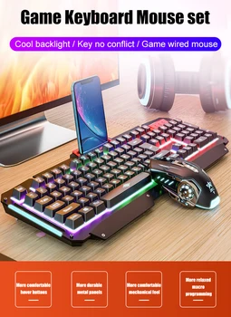 Keyboard and Mouse Headset Three-piece Set Real Machinery Handfeel PC gamer completo Online Celebrity keycaps for gamer 
Keyboard and Mouse Headset Three-piece Set Real Machinery Handfeel PC gamer completo Online Celebrity keycaps for gamer