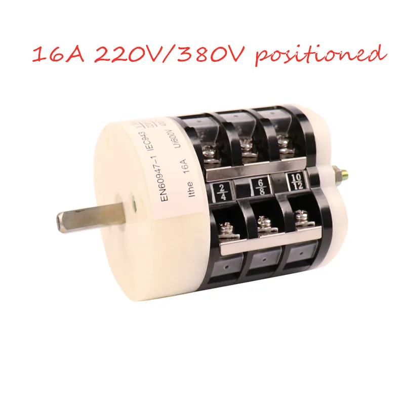 16A 220/380V Forward Reverse Switch for Car Tyre Changer Machine Tire Machine Replacement Part Turn Table Pedal Motor Switch
16A 220/380V Forward Reverse Switch for Car Tyre Changer Machine Tire Machine Replacement Part Turn Table Pedal Motor Switch
