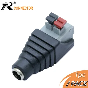 R Connector 1pc DC Power Female 5.5X 2.5mm Connector Adapter Plug Cable Pressed connected for LED Strips 12V
R Connector 1pc DC Power Female 5.5X 2.5mm Connector Adapter Plug Cable Pressed connected for LED Strips 12V