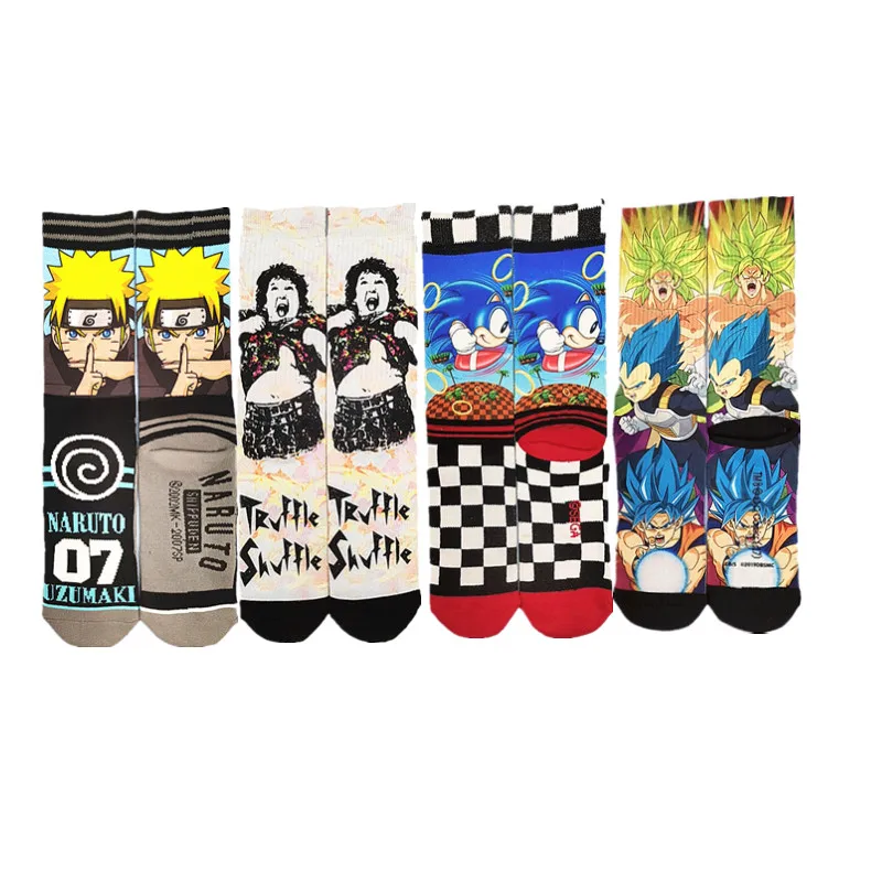 Autumn and Winter Style Terry men's Socks Towel Bottom Printing Animation Cartoon Series Music Characters Middle Barrel
Autumn and Winter Style Terry men's Socks Towel Bottom Printing Animation Cartoon Series Music Characters Middle Barrel