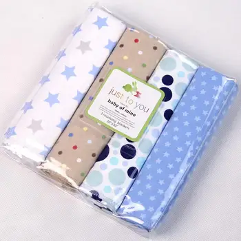 50set 4Pcs/set Newborn Baby Blankets 100% Cotton Baby Swaddle Blanket for Newborns Photography Kids
50set 4Pcs/set Newborn Baby Blankets 100% Cotton Baby Swaddle Blanket for Newborns Photography Kids