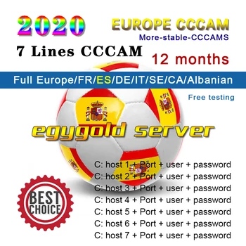European stable egygold Cccam server for satellite decoding of DVB-S2 receiver supports Spain Portugal Italy 24h HD free test
European stable egygold Cccam server for satellite decoding of DVB-S2 receiver supports Spain Portugal Italy 24h HD free test