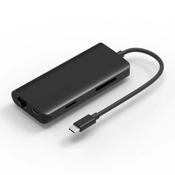 Usb c hub 8 in 1 type c Doc Station Type-C to 4K HDMI RJ45 TF PD Charger Exender Adapter Fast Charger for Projector Meeting
Usb c hub 8 in 1 type c Doc Station Type-C to 4K HDMI RJ45 TF PD Charger Exender Adapter Fast Charger for Projector Meeting