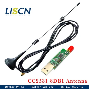 Wireless Zigbee CC2531 CC2540 Sniffer Board Packet Protocol Analyzer Module USB Interface Dongle Capture Module with antenna
Wireless Zigbee CC2531 CC2540 Sniffer Board Packet Protocol Analyzer Module USB Interface Dongle Capture Module with antenna
