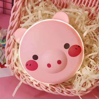 Pink Cute Piggy Night Light Warming Hand Treasure Led Fill Light Makeup Mirror Warming Baby Charging USB Egg Animal Make-up Lamp
Pink Cute Piggy Night Light Warming Hand Treasure Led Fill Light Makeup Mirror Warming Baby Charging USB Egg Animal Make-up Lamp
