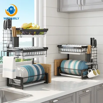 Kitchen Stainless Steel Sink Drain Rack Drying Dishes Chopsticks Plate Shelf Kitchen Cutlery Storage Organizer Accessories
Kitchen Stainless Steel Sink Drain Rack Drying Dishes Chopsticks Plate Shelf Kitchen Cutlery Storage Organizer Accessories