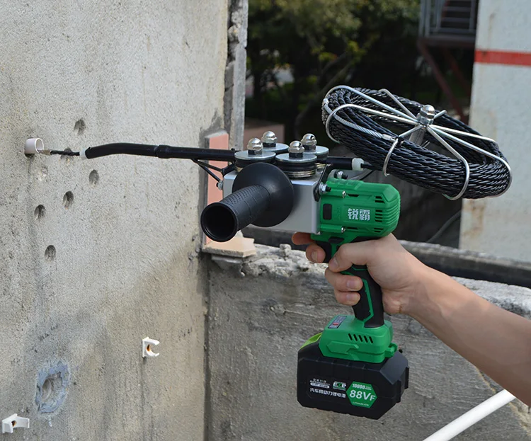 Electric charging stringing wire machine Pull wire through conduit device Electrician decoration tools Lithium battery 10000MAH
Electric charging stringing wire machine Pull wire through conduit device Electrician decoration tools Lithium battery 10000MAH