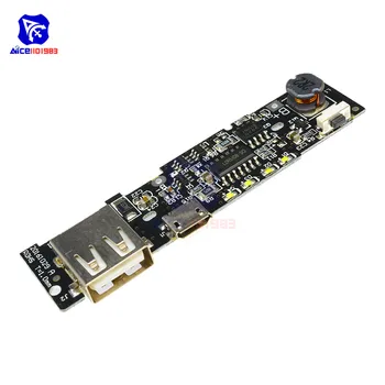 diymore 5V 1A 18650 Li-on Lithium Battery Charging Module Power Bank Charger Board PCB Step Up Boost Power Module
diymore 5V 1A 18650 Li-on Lithium Battery Charging Module Power Bank Charger Board PCB Step Up Boost Power Module