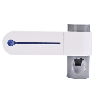 Antibacteria Ultraviolet Toothbrush Holder Sterilizer Automatic Toothpaste Dispenser Squeezer Bathroom Accessories Set
Antibacteria Ultraviolet Toothbrush Holder Sterilizer Automatic Toothpaste Dispenser Squeezer Bathroom Accessories Set