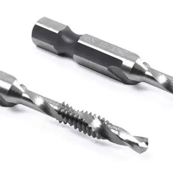 6pcs Hex Shank Combination Drill Tap Bits Deburring Soft Metals Countersink Hole Punching Power Drilling Tools
6pcs Hex Shank Combination Drill Tap Bits Deburring Soft Metals Countersink Hole Punching Power Drilling Tools