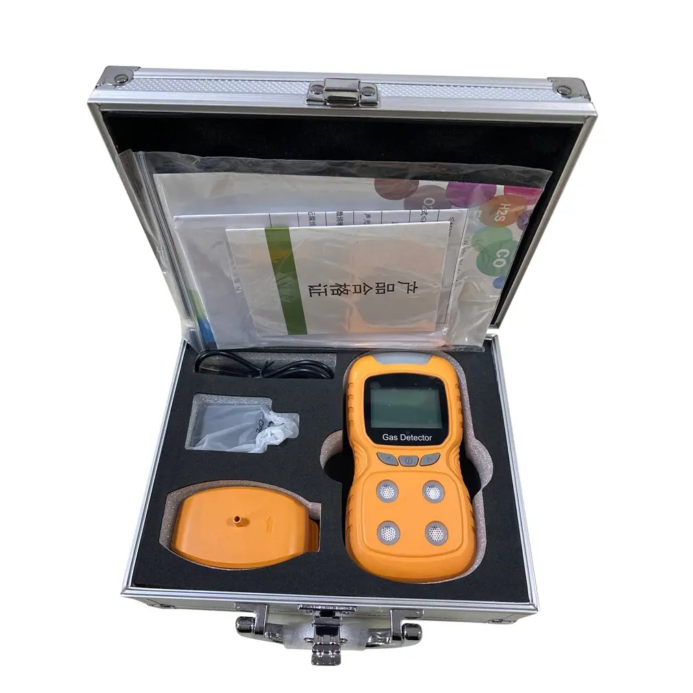 Portable Multi Gas Detector Gas Clip 4-Gas LPG/CO/O2/H2S Monitor Alarm Battery Detection Alarm Household
Portable Multi Gas Detector Gas Clip 4-Gas LPG/CO/O2/H2S Monitor Alarm Battery Detection Alarm Household