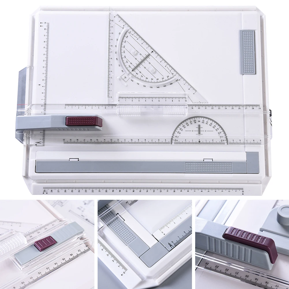 A4 Adjustable Angle Drawing Board Portable Stationery Writing Parallel Movement Drafting Ergonomic Office School Architectural
A4 Adjustable Angle Drawing Board Portable Stationery Writing Parallel Movement Drafting Ergonomic Office School Architectural