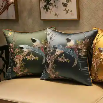 35X50/45/50/40X60CM classical elegant Chinese throw pillowcase sofa flower bird embroidered cushion cover pillow case home decor
35X50/45/50/40X60CM classical elegant Chinese throw pillowcase sofa flower bird embroidered cushion cover pillow case home decor