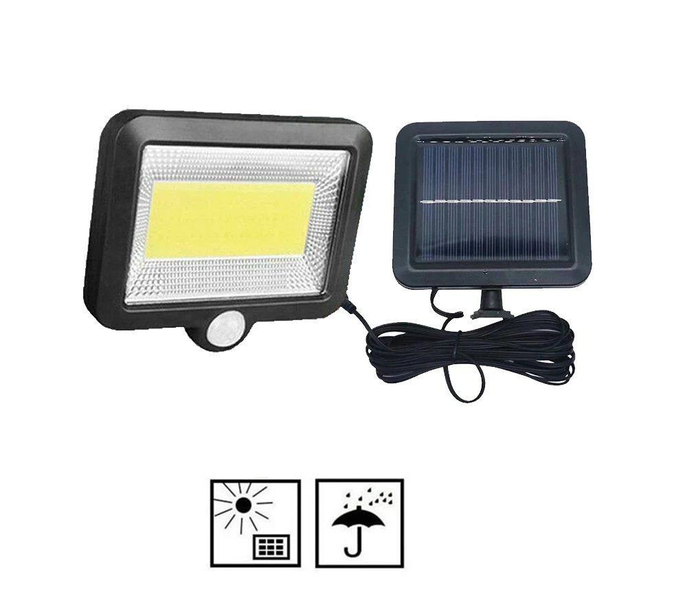 Super Bright Solar Lights 56/30 LED Power Outdoor Motion Sensor Light on Both Side Waterproof for Deck Yard Garden Pat | Лампы и