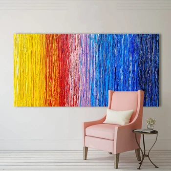 QKART Abstract Oil Painting Colorful Pattern Canvas Art Wall Pictures For Living Room Home Decor Printed Frameless
QKART Abstract Oil Painting Colorful Pattern Canvas Art Wall Pictures For Living Room Home Decor Printed Frameless