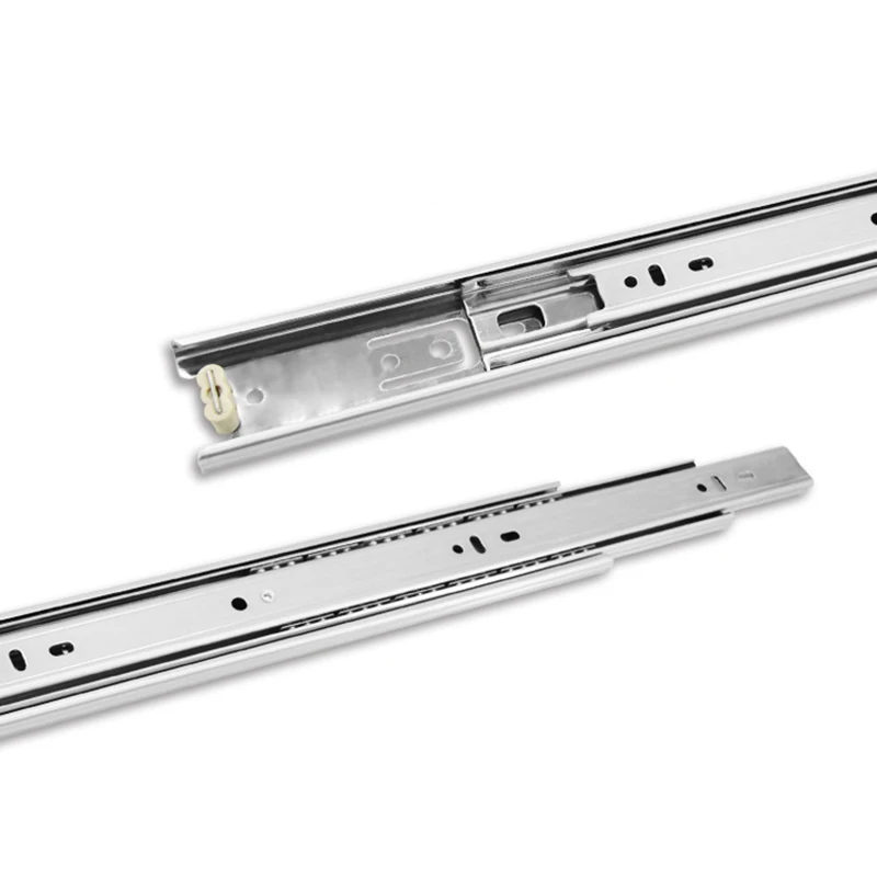 2pcs Fully Extension Ball Bearing Drawer Slide Runners Heavy Duty 60kg Runner 
2pcs Fully Extension Ball Bearing Drawer Slide Runners Heavy Duty 60kg Runner