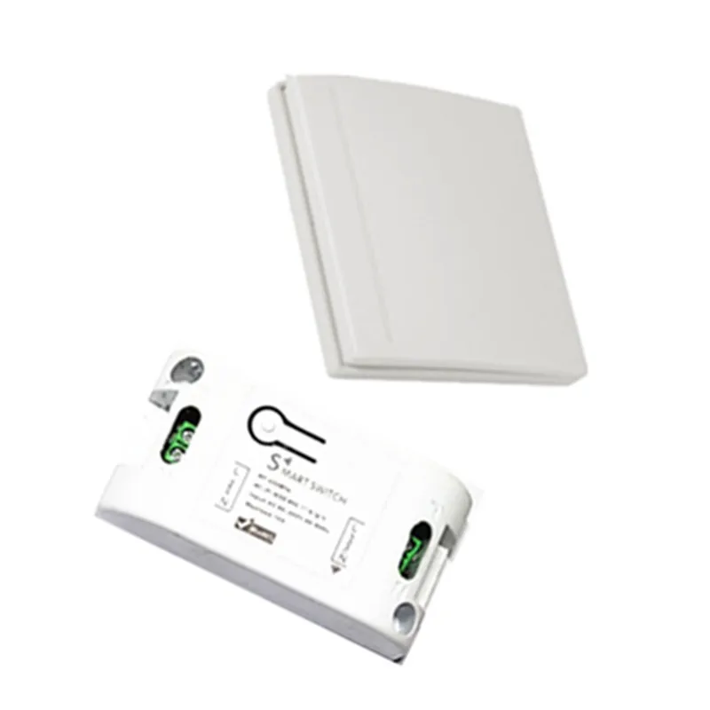 Wireless wifi smart home RF switch 433Mhz10A110V 220V Work with Alexa and RF 86 wall remote control
Wireless wifi smart home RF switch 433Mhz10A110V 220V Work with Alexa and RF 86 wall remote control